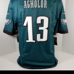 New Mens Philadelphia Eagles Nelson Agholor #13 Green Game Jersey XXL Nike NWT
